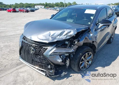 2021 Lexus Nx 300 F Sport из США, поврежденный, VIN JTJSARBZXM2192833
